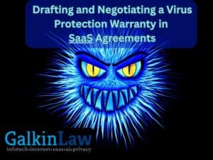 Anti-virus warranty SaaS agreements
